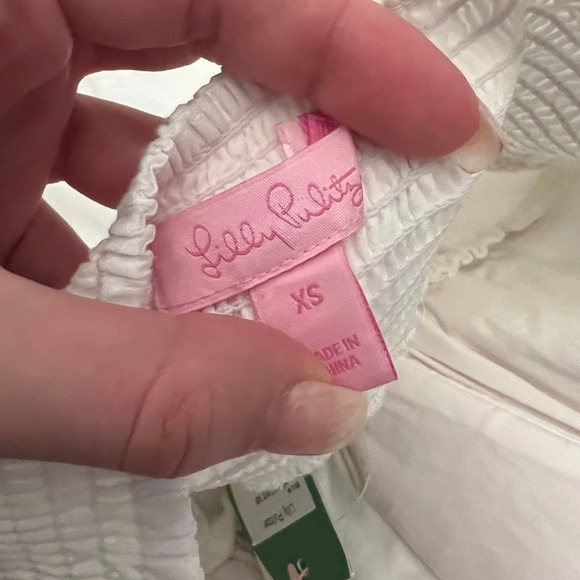 Lilly Pulitzer nwt Arabella white Halter dress - Picture 6 of 8